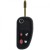 Jaguar XJ three button remote with flip key FO21