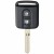 Nissan Micra remote key case two button NSN14