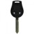 Nissan Micra two button remote key case NSN14