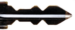 Fiat cut key from top GT10T