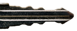 Ford cut key from top NSN11T