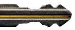 Ford cut key from top NSN14T