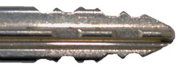 Citroen cut key from top SX9T