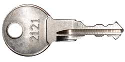 Hapro cut key from top EU10R