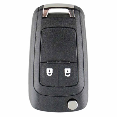 Vauxhall Zafira two button remote flip key case HU100