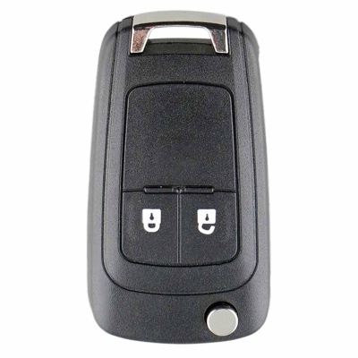 Vauxhall Adam two button remote flip key case HU100