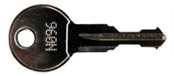 Avondale caravan and motorhome cut key from top LF12