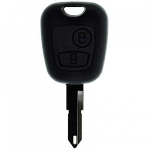 Peugeot 206 two button remote key case NE72AT