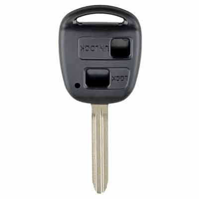 Toyota Yaris Verso two button remote key case TOY43
