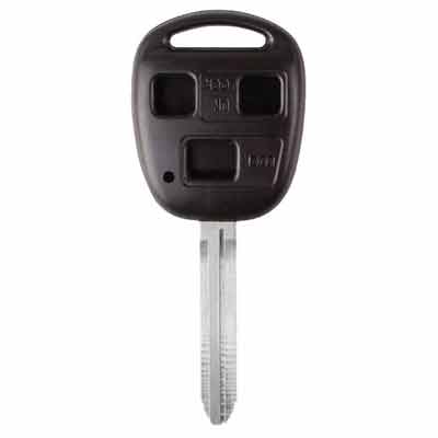 Toyota Picnic three button remote key case TOY43