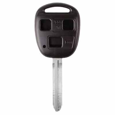 Toyota Corolla Verso three button remote key case TOY43