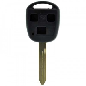 Toyota Avensis three button remote key case TOY47